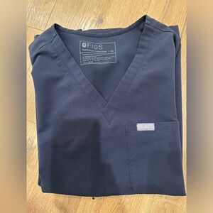 FIGS Catarina Top - Quiet Navy XS